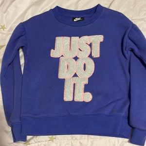 Girls Nike sweatshirt